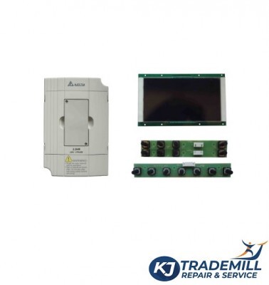 Treadmill 2. HP Delta Display Set - ABS/Plastic Housing 15x10x3 cm, Multicolor | LCD Touch Screen, Real-Time Monitoring, Over-Voltage Protection