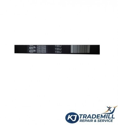 Treadmill Motor Belt PJ483-190J - High-Grade Rubber with Polyester Cord, 483x13x4 mm, Black, Poly V-Ribbed Drive, Anti-Slip, Heat Resistant