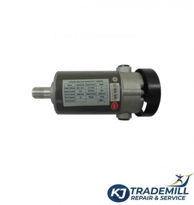 Crazyfit Motor - Metal Body, Compact 90mm, Grey/Black, 1 HP AC, 2850 RPM, Flange Mounting, Low Noise
