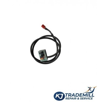Treadmill 3 Pin Sensor - Plastic Metal, Compact, Black Red Connector | Hall Effect, Fast Silent Response, Universal Compatibility