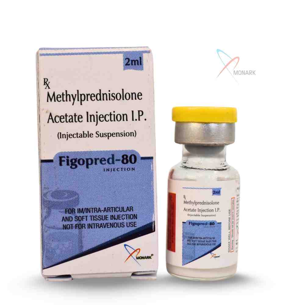 Methylprednisolone Acetate Injection I.p. - Brand Name: Figopred-80