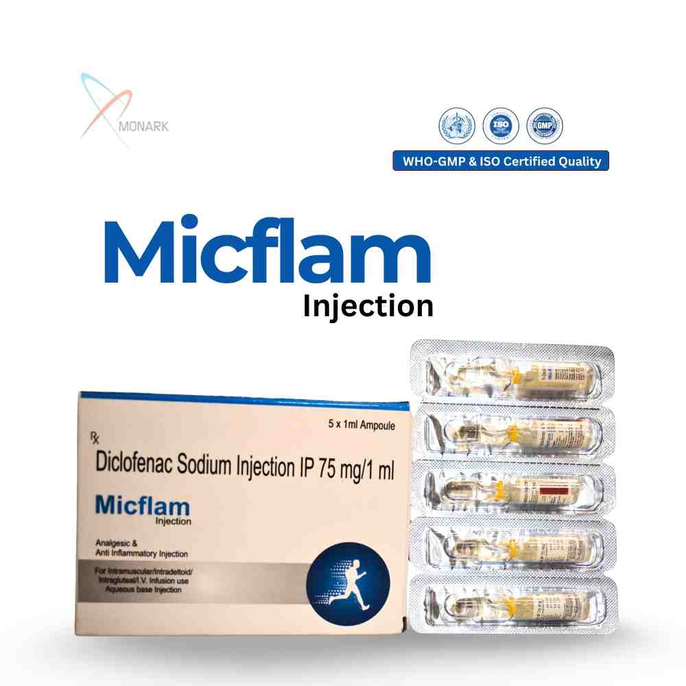 Diclofenac Sodium Injection Ip - Brand Name: Micflam