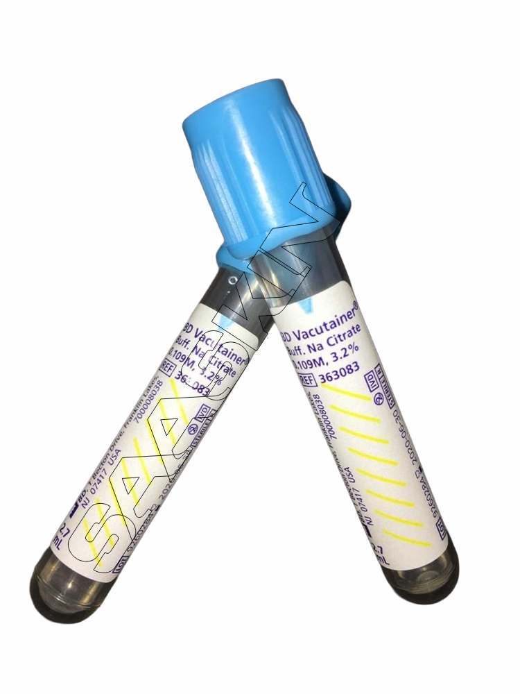 BD Buffered Sodium Citrate (9NC) Blood Collection Tubes
