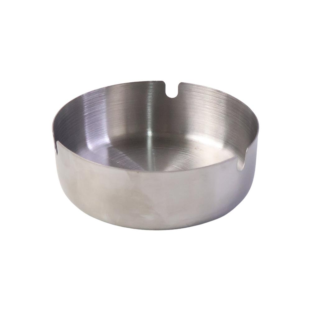 Round Tabletop Cigarette Ashtray with Multiple Rest Slots (1 Pc)