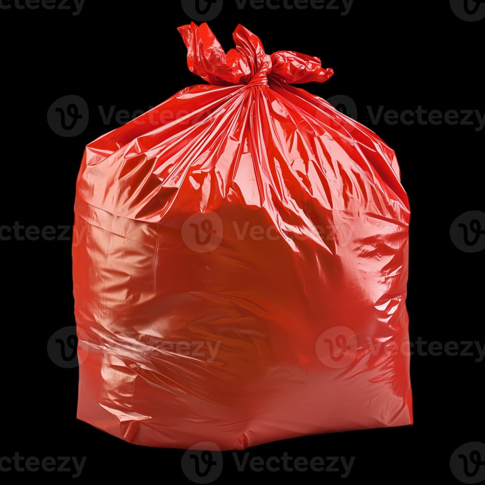 Red Disposable Garbage Bag - Load Capacity: 40 Kilograms (Kg)