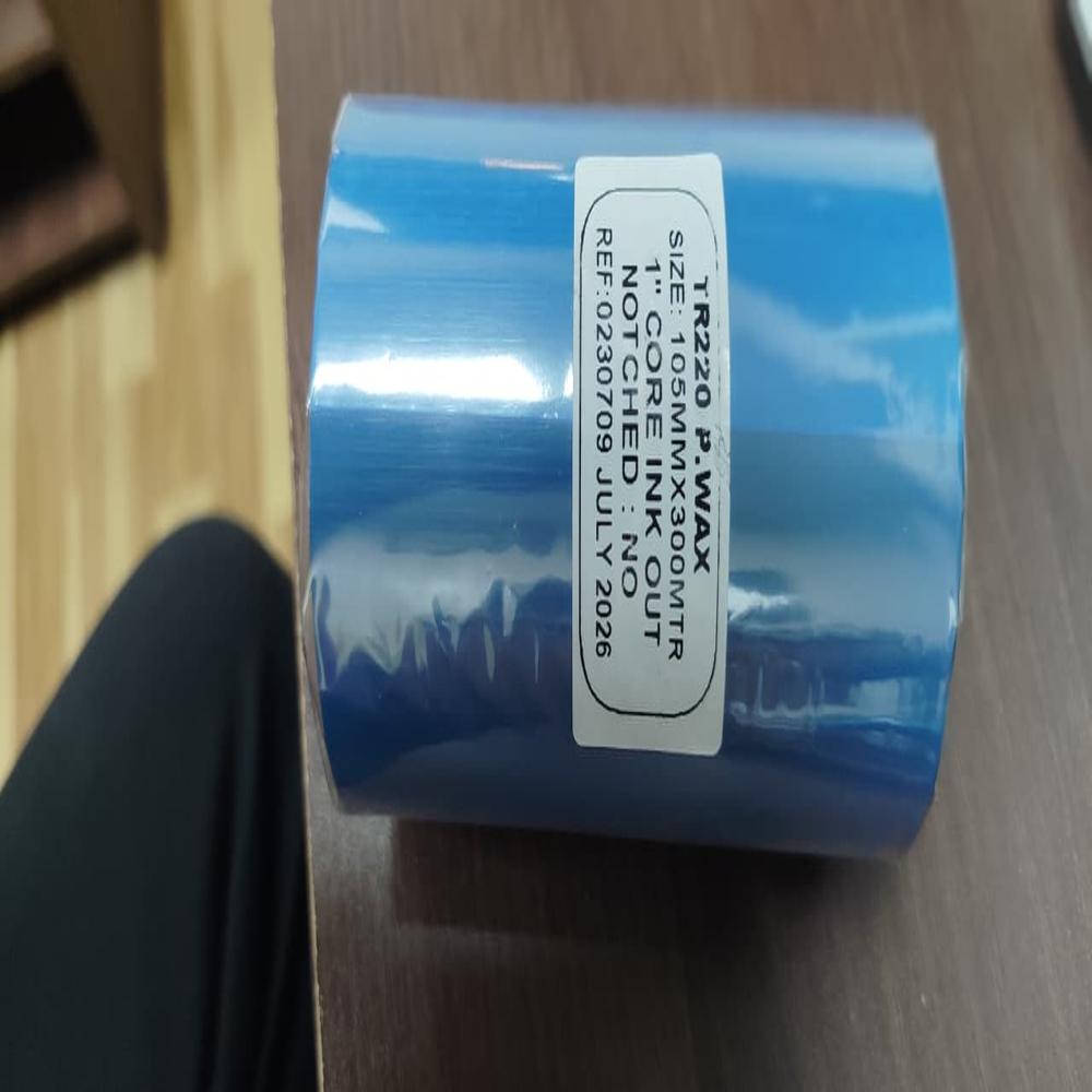 Wax Thermal Transfer Ribbon  Paper Labels Shipping Logistics Zebra TSC Honeywell Compatible