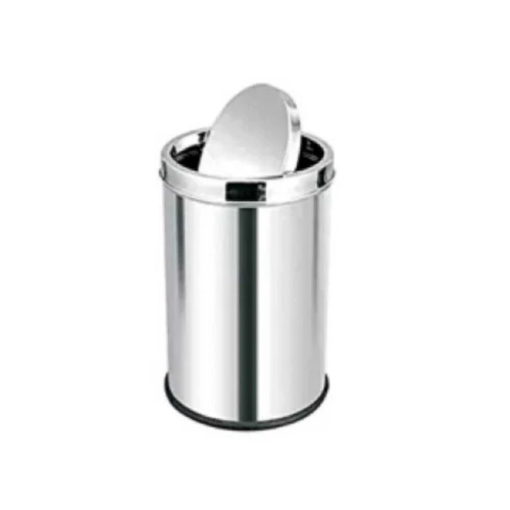 Stainless Steel Flap Dustbin