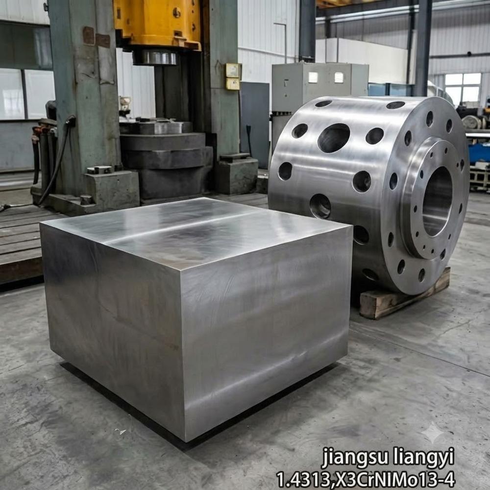 UNS S41500  ASTM A182 F6NM  X3CrNiMo13 4 (1.4313) Forgings for Hydropower, Oil & Gas, Pumps   Runner Discs, Wicket Gates, Rings  Bars Jiangsu Liangyi