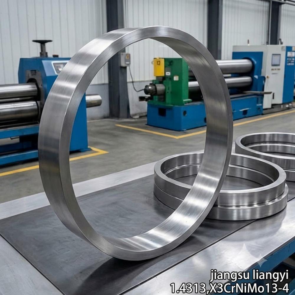 UNS S41500  ASTM A182 F6NM  X3CrNiMo13 4 (1.4313) Forgings for Hydropower, Oil & Gas, Pumps   Runner Discs, Wicket Gates, Rings  Bars Jiangsu Liangyi