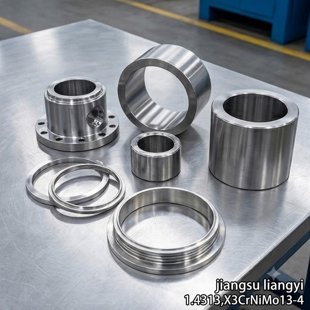 UNS S41500  ASTM A182 F6NM  X3CrNiMo13 4 (1.4313) Forgings for Hydropower, Oil & Gas, Pumps   Runner Discs, Wicket Gates, Rings  Bars Jiangsu Liangyi