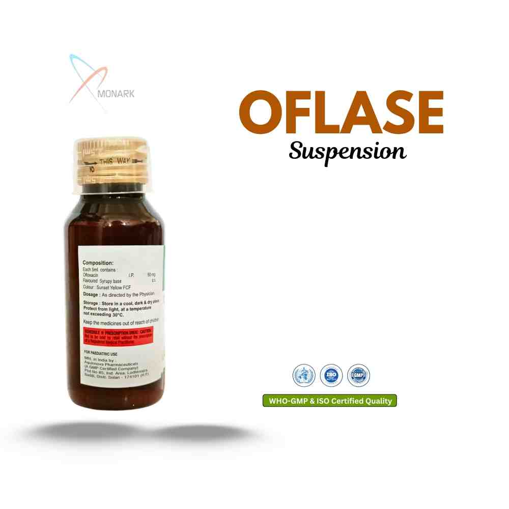 Ofloxacin Oral Suspension Ip - Brand Name: Oflase