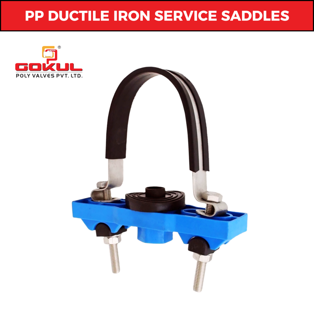 HDPE Service Saddle ( Black)