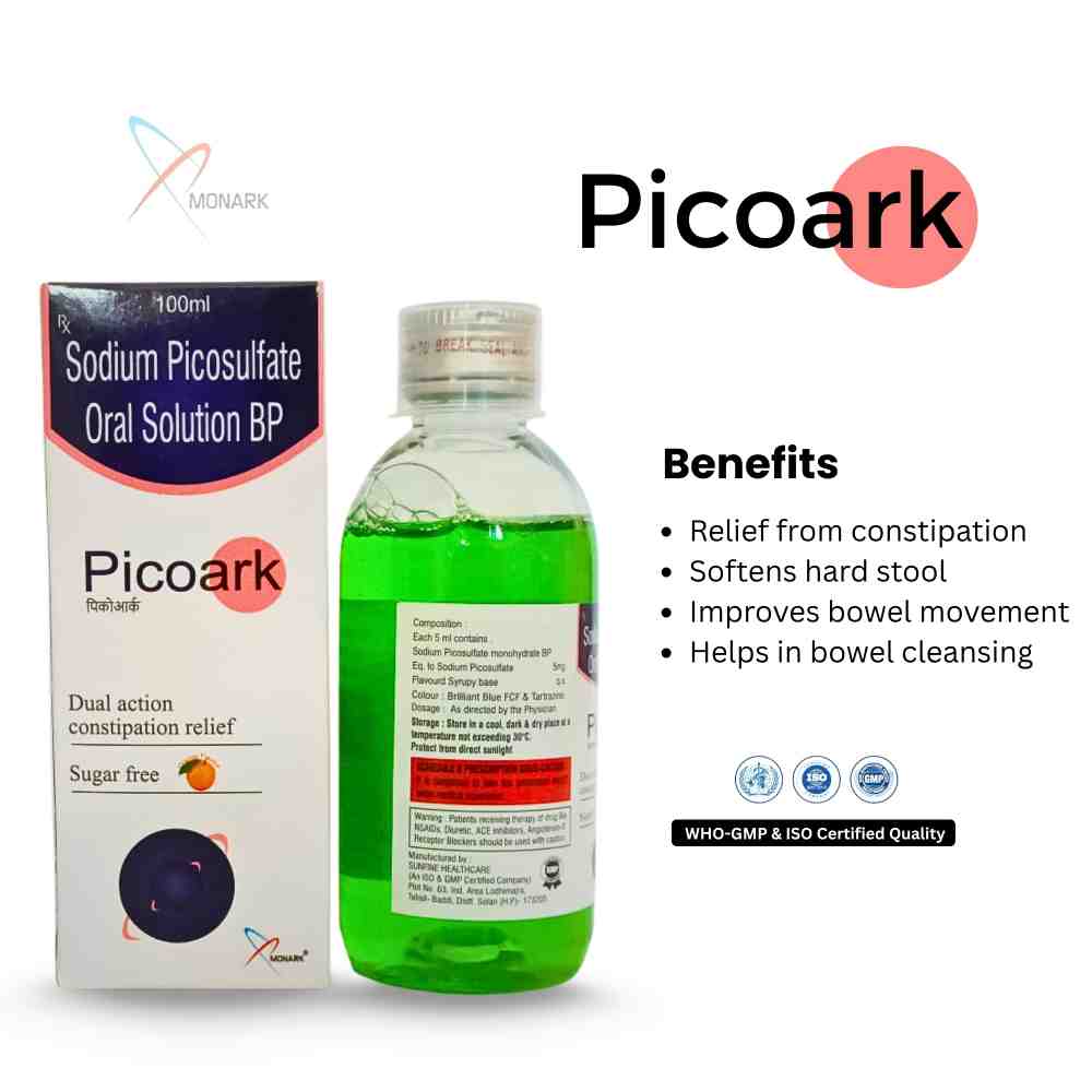 Sodium Picosulfate Oral Suspension Bp - Brand Name: Picoark