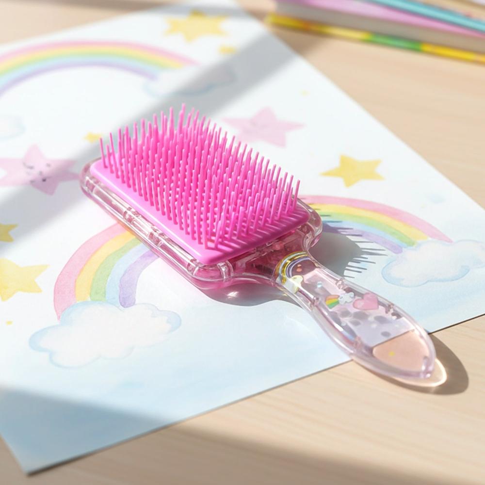Cute Printed Kids Hairbrush / Comb (1 Pc)