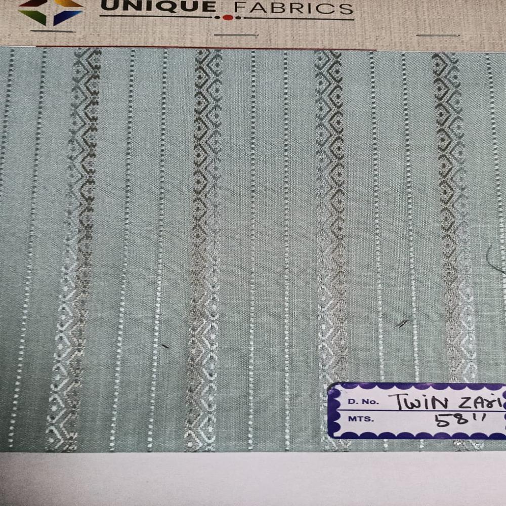 TWIN POLYCOTTON KURTA ZARI FABRIC