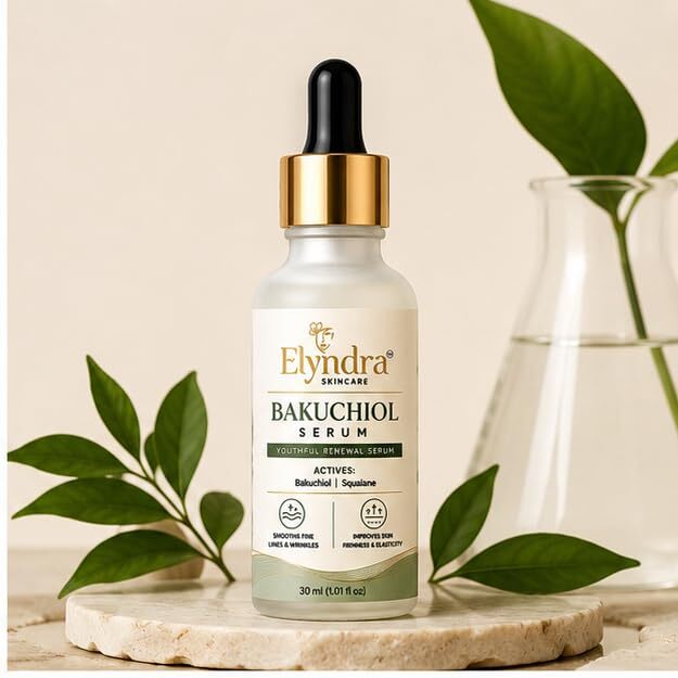 Elyndra Bakuchiol Face Serum with Bakuchiol and Squalane
