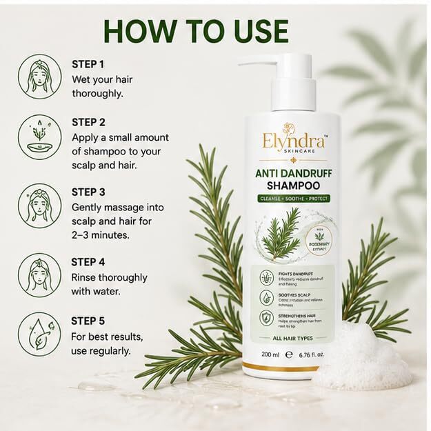 Elyndra Anti Dandruff Shampoo