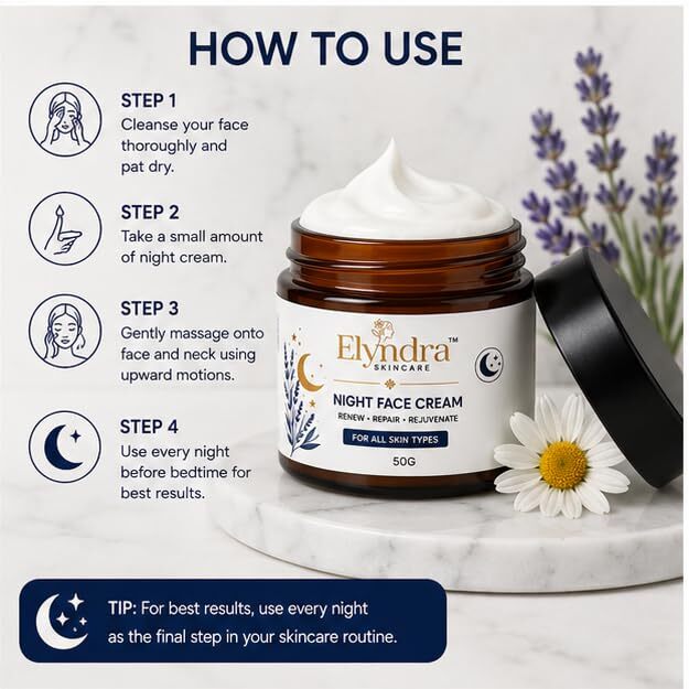 Elyndra Night Face Cream