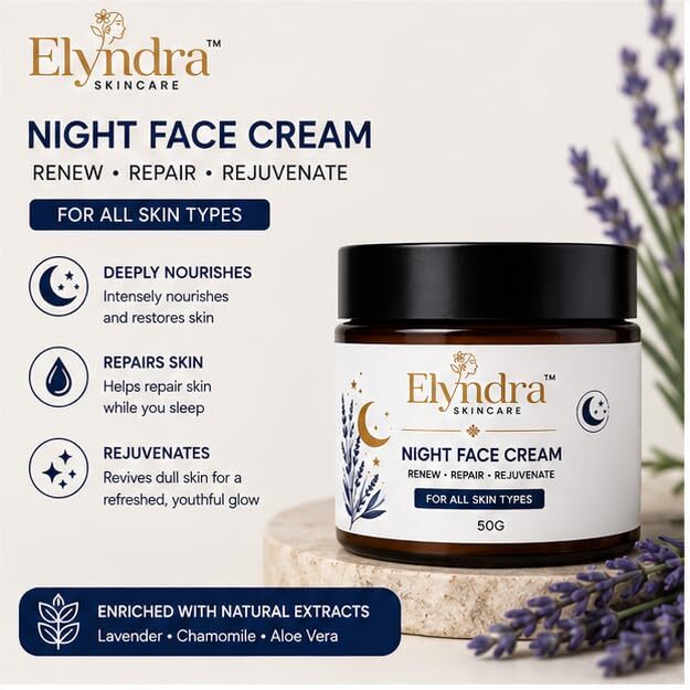 Elyndra Night Face Cream