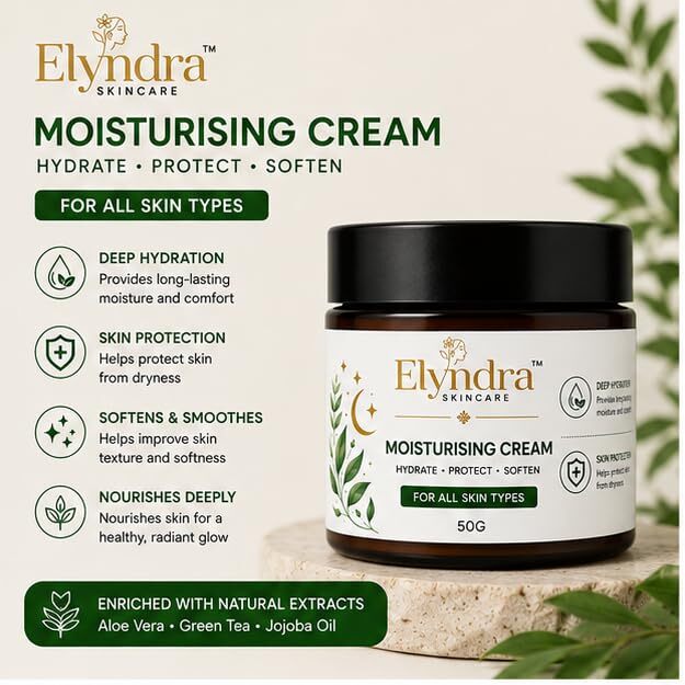 Elyndra Moisturising Face Cream