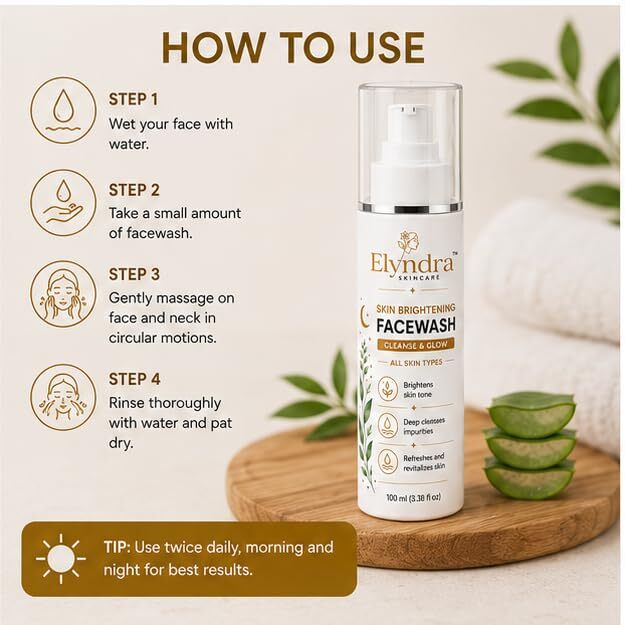 Elyndra Skin Brightening Face Wash