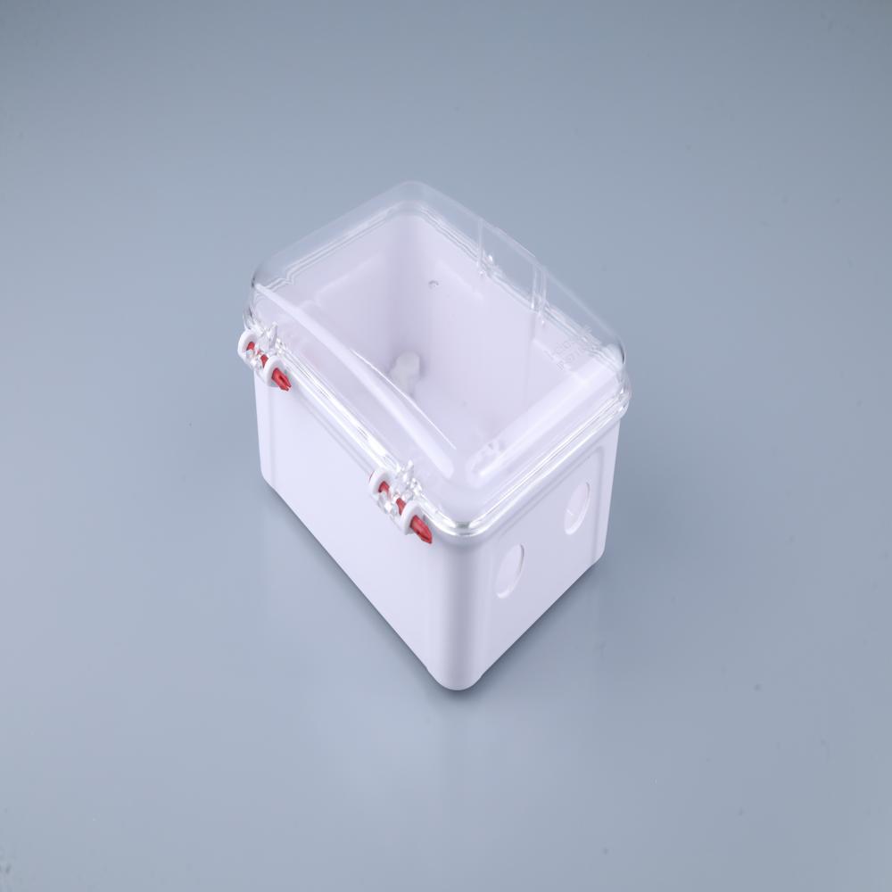 Pc Abs 130 X 180 X 100 Mm Quick Clamp 2 Holes - Color: Transparent
