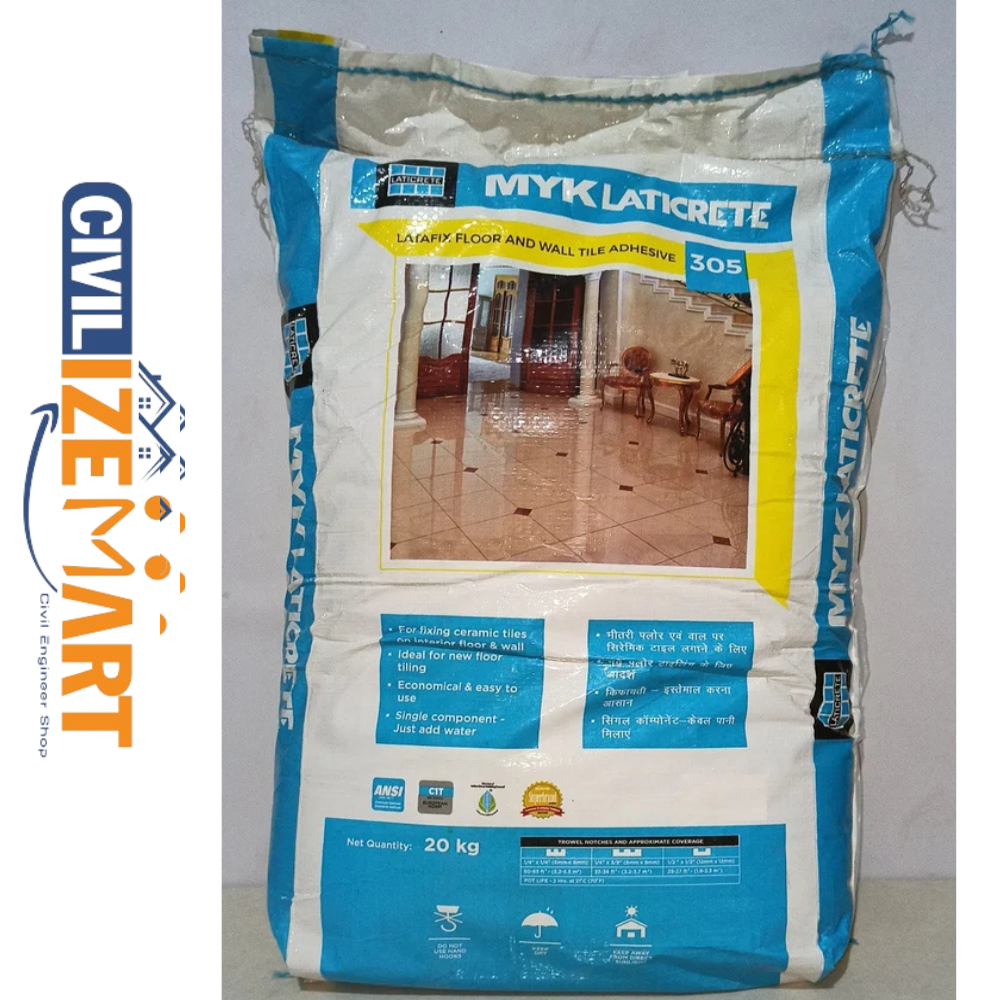 MYK LATICRETE LATAFIX 305 FLOOR AND WALL TILE ADHESIVE