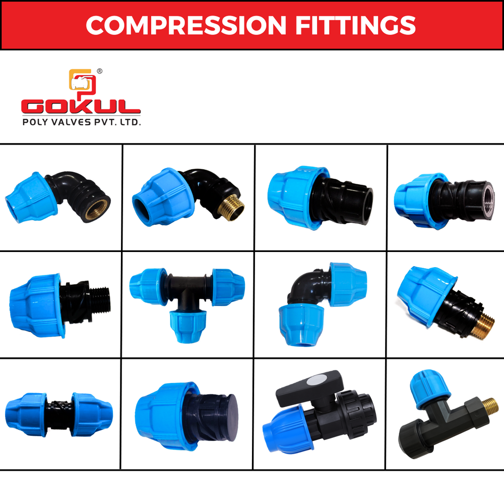PP Compression Elbow