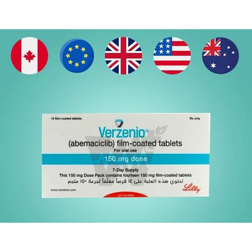Abemaciclib Verzenio 150 Mg Tablets