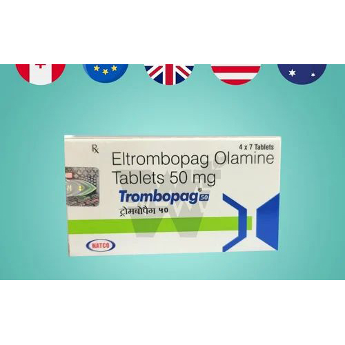 Eltrombopag Olamine Tablets Trombopag 50mg