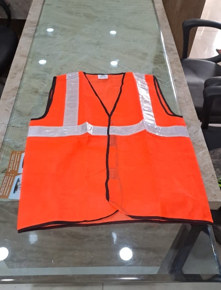 Safety Jacket - Color: Orange