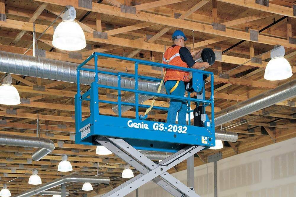 Gs-2032 Genie Slab Scissor Lifts