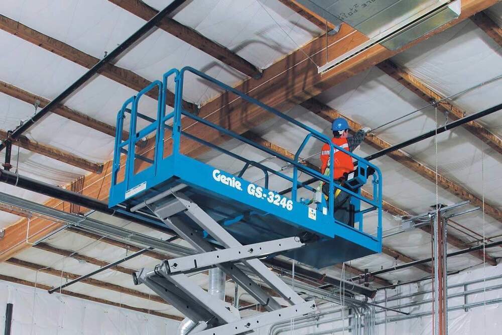 Gs-3246 E-Drive Genie Slab Scissor Lifts