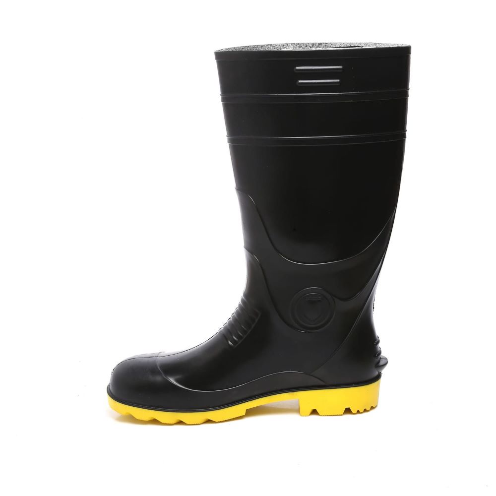 Agarson Pvc Gumboots - Color: Yellow Sole