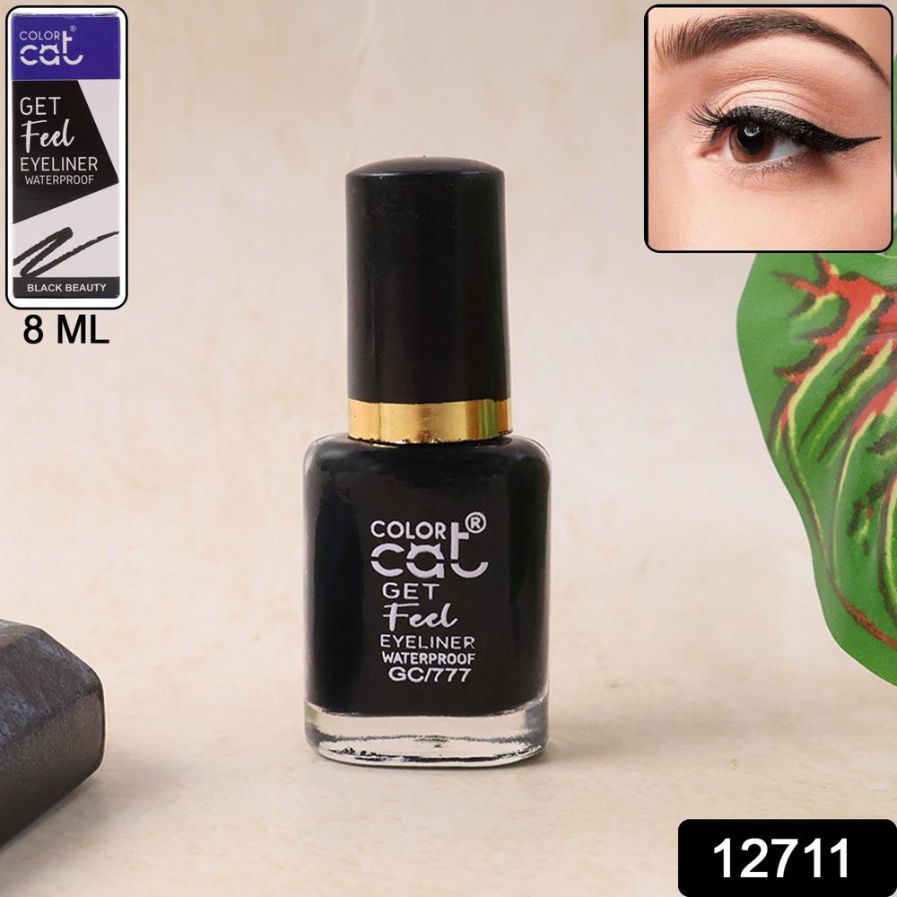 Premium Color Cat Get Feel Waterproof Eyeliner (8 Ml / 1 Pc) - Application: As Per Product Requirement