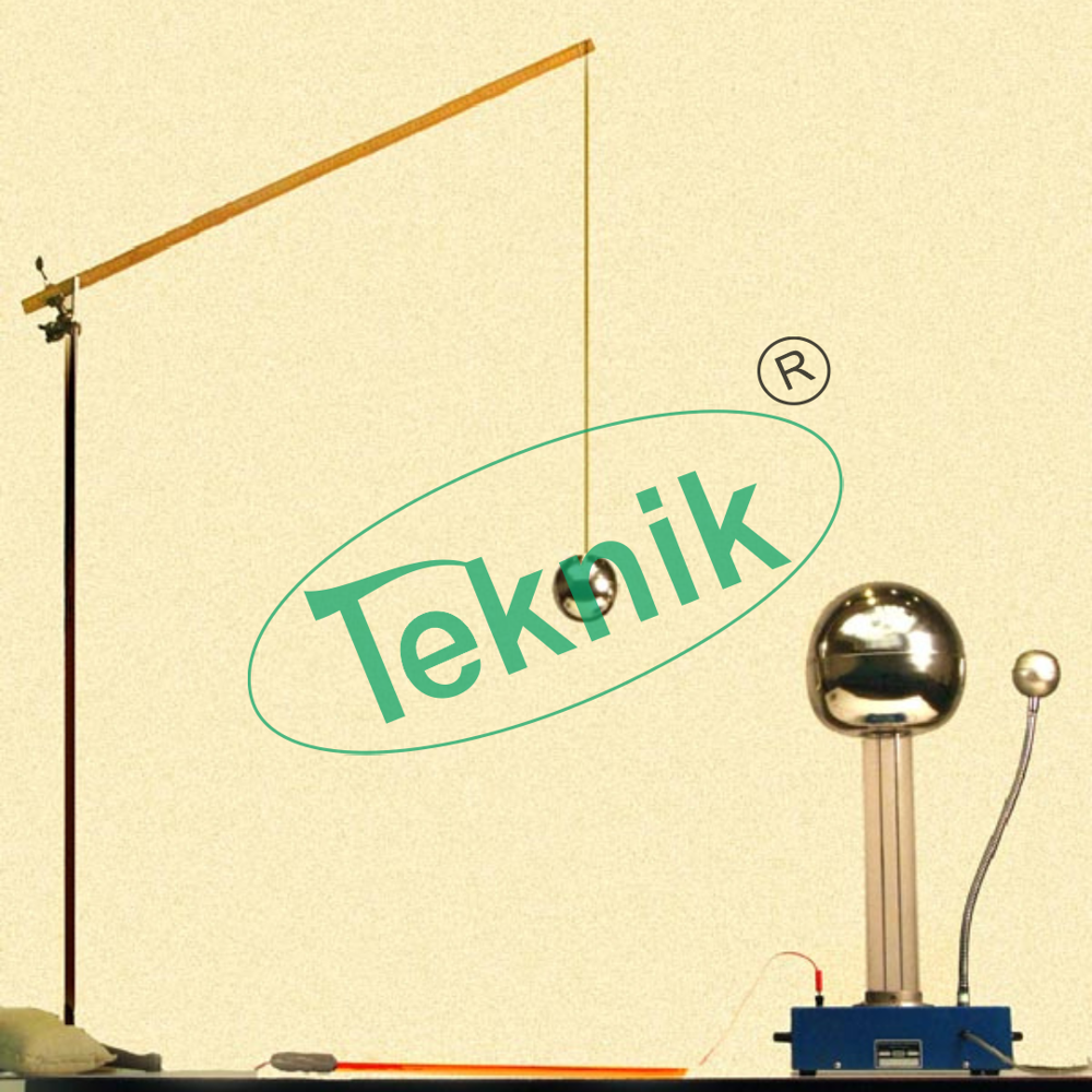 Electrostatic Pendulum - Polystyrene Ball, Dimensions 80 X 105 X 250 Mm | Ideal For General Lab Equipments