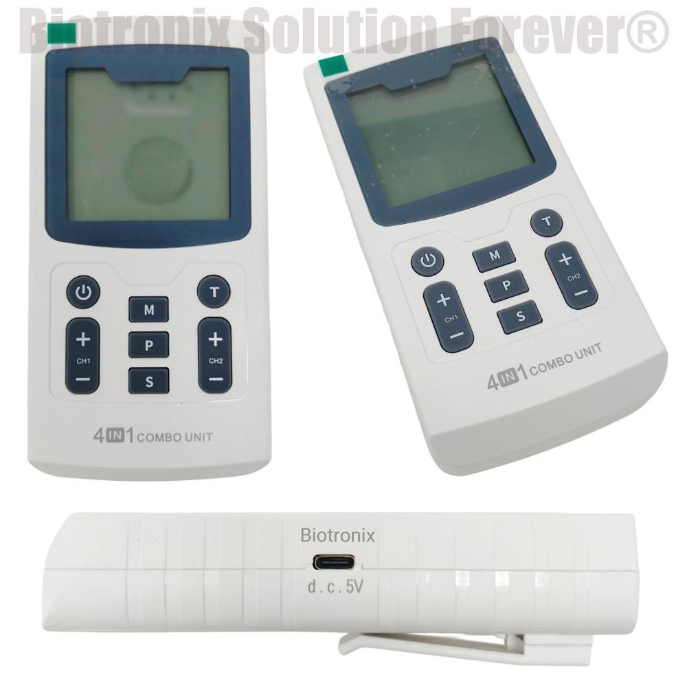 Professional 4 in 1 TENS EMS IFT Russian Therapy Machine