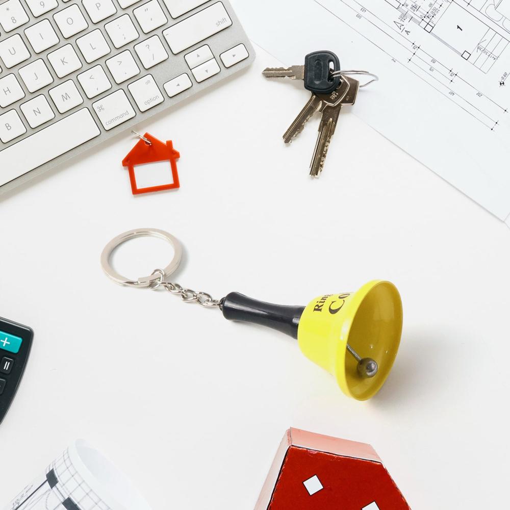 Mini Hand Bell With Keychain (1 Pc) - Application: As Per Product Requirement
