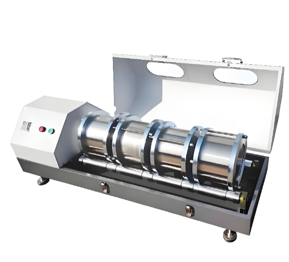 Deval Abrasion Testing Machine ASTM D6928 Standard - Stainless Steel Drums 200mm Diameter x 340mm Length, Lid Interlock, Timer Control