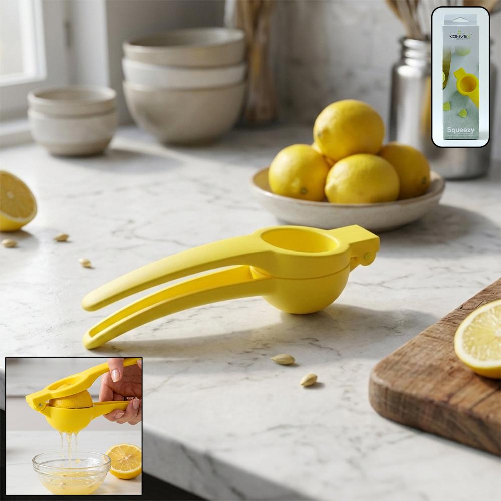 Konvex Hand Press Plastic Lemon Squeezer (1 Pc) - Application: As Per Product Requirement