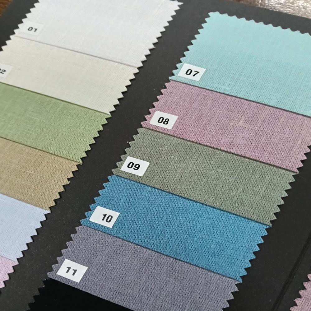 COTTON LINEN SHIRTING FABRIC 58
