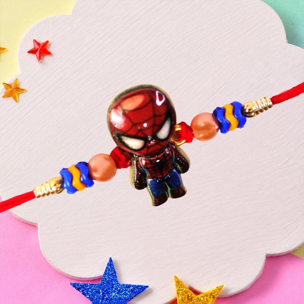Kids Superhero Rakhi - Beaded Designer Rakhi For Brother - Application: Multipurpose Use