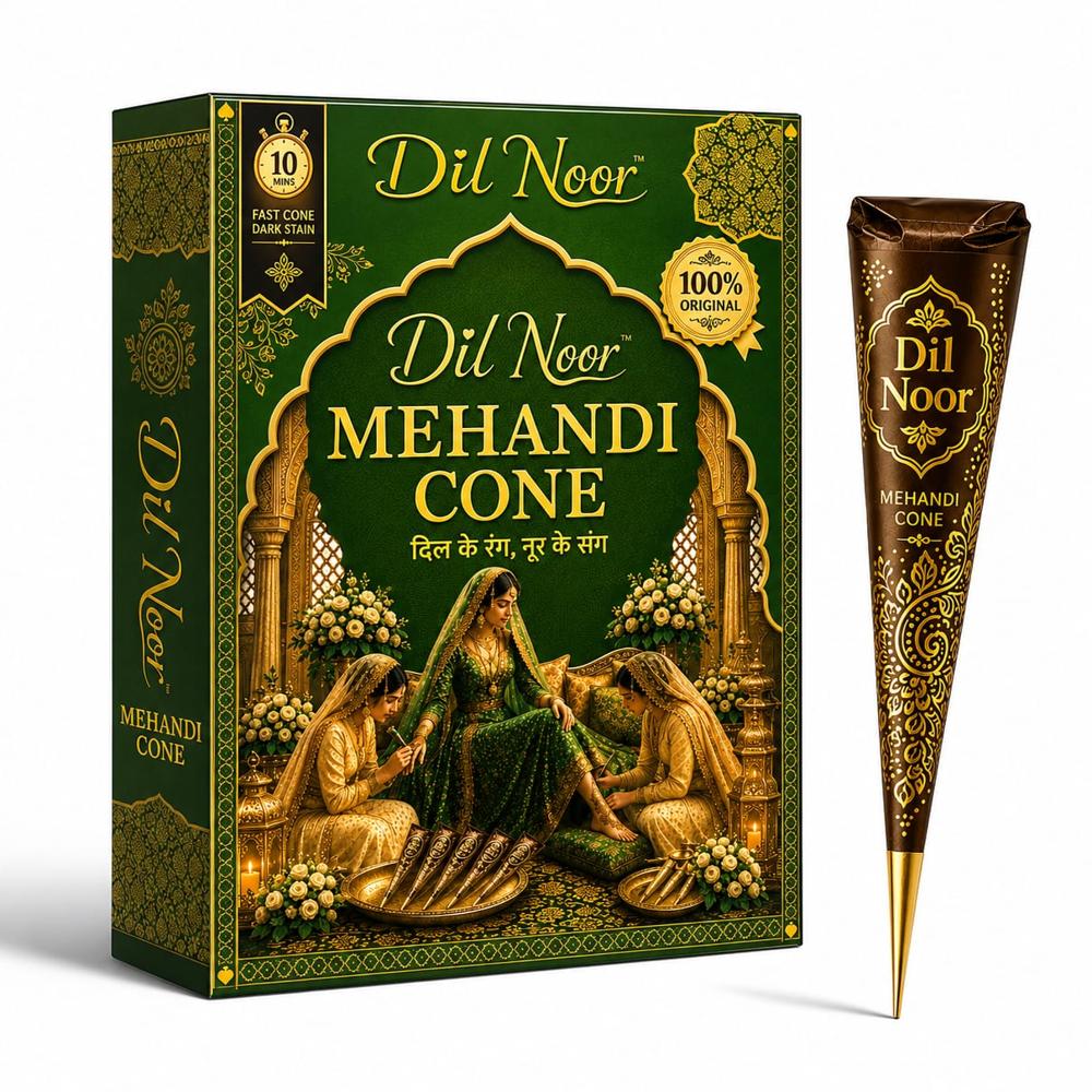 Henna Cone - Color: Dark