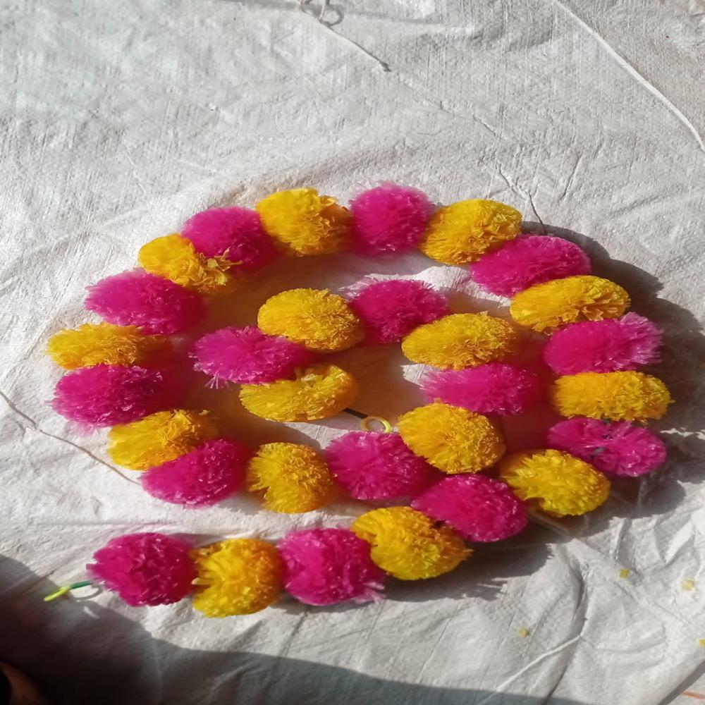 Wall Hanging Marigold Flower Garland