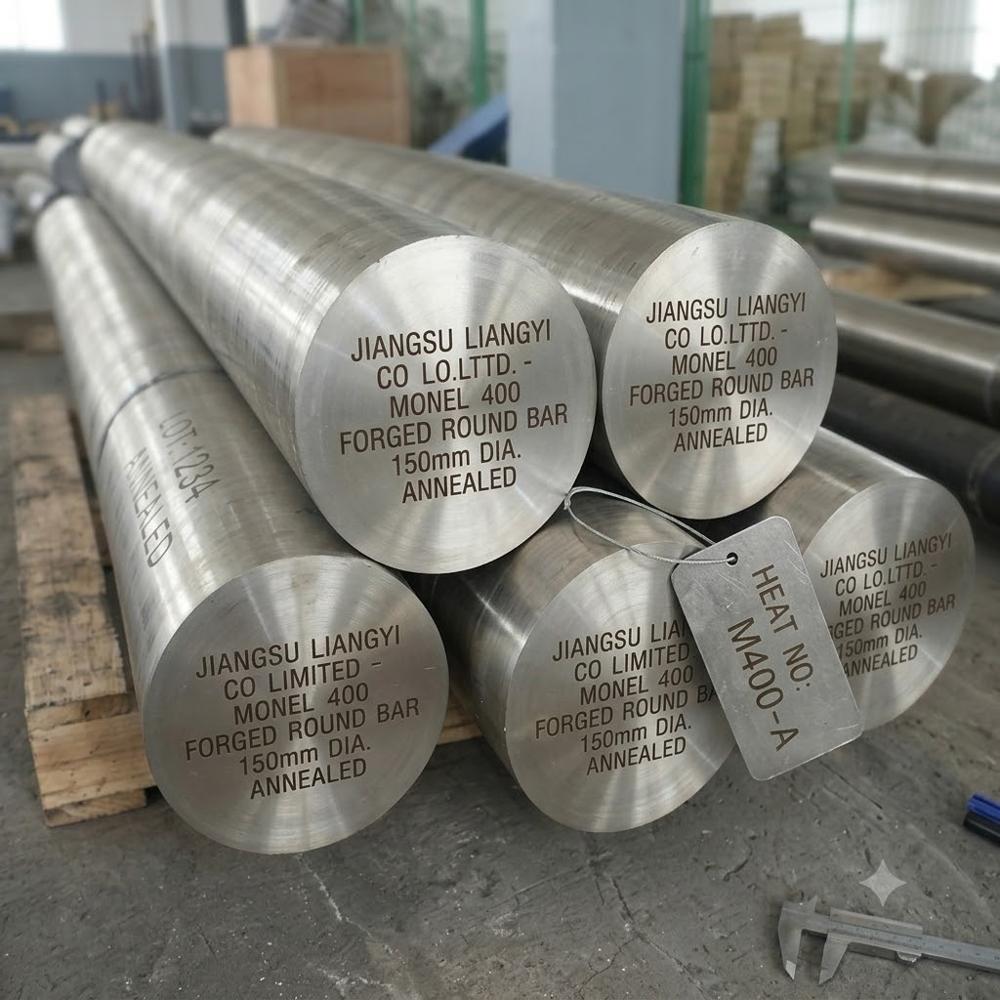 Monel 400  UNS N04400  2.4360 Alloy 400 Forged Components for Oil & Gas, Marine, Chemical  Valve Bodies, Shafts, Rolled Rings Jiangsu Liangyi