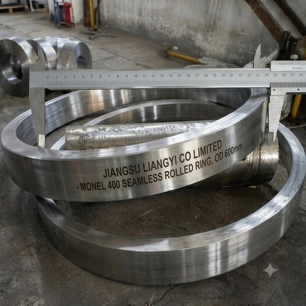 Monel 400  UNS N04400  2.4360 Alloy 400 Forged Components for Oil & Gas, Marine, Chemical  Valve Bodies, Shafts, Rolled Rings Jiangsu Liangyi