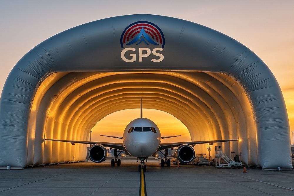 GPS Temporary Aircraft Hangar