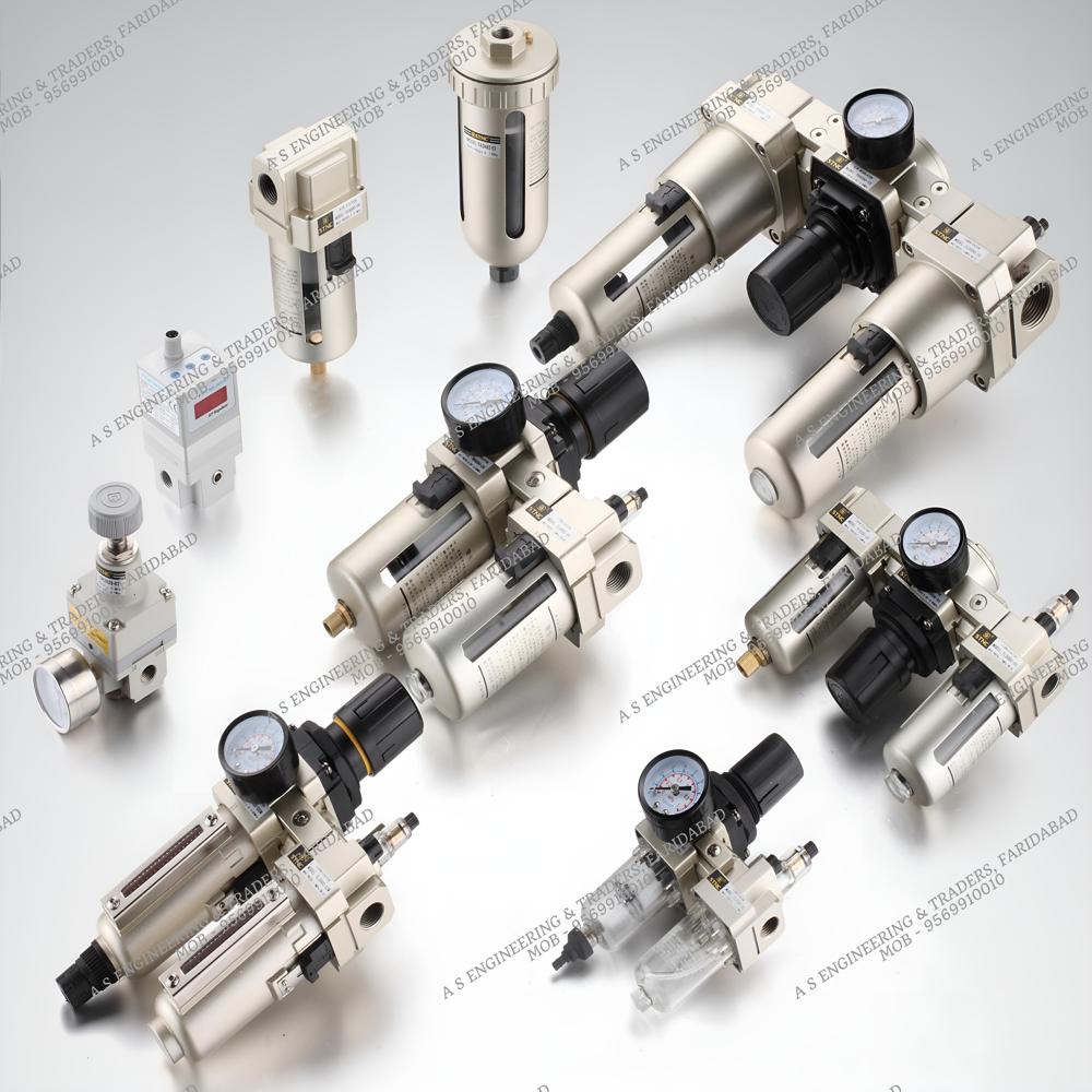Filter Regulator For Pneumatic - Port Size: 1 Inch