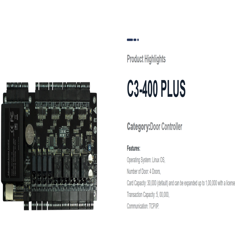  C3-400 Plus Door Access Control