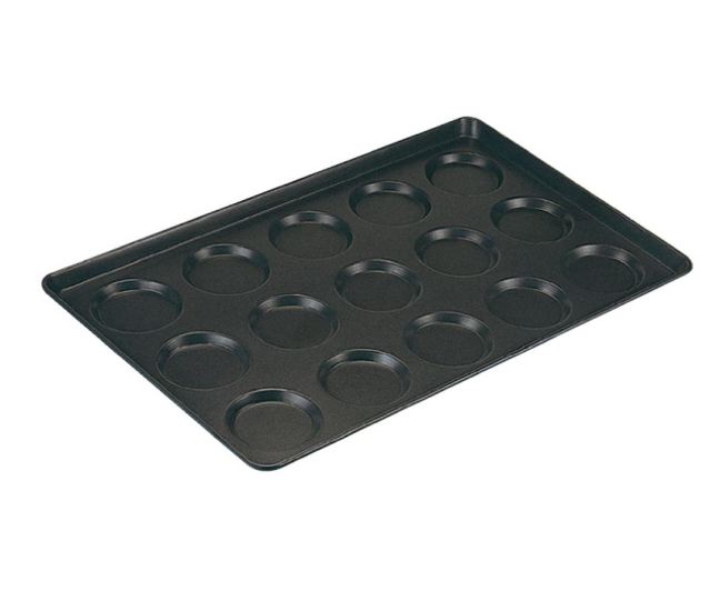 Bun Tray 15 Indents - Color: Black